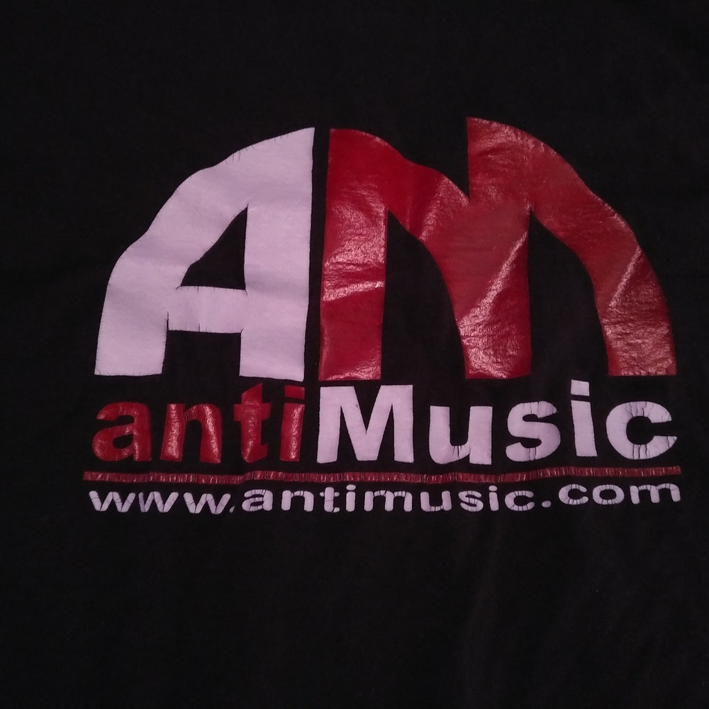 ANTI MUSIC Short-Sleeved T-Shirt